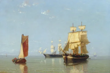Shipping Scene, 1880